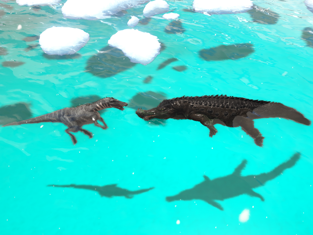 方舟:重爪龙与帝鳄的巅峰对决,究竟谁能更胜一筹