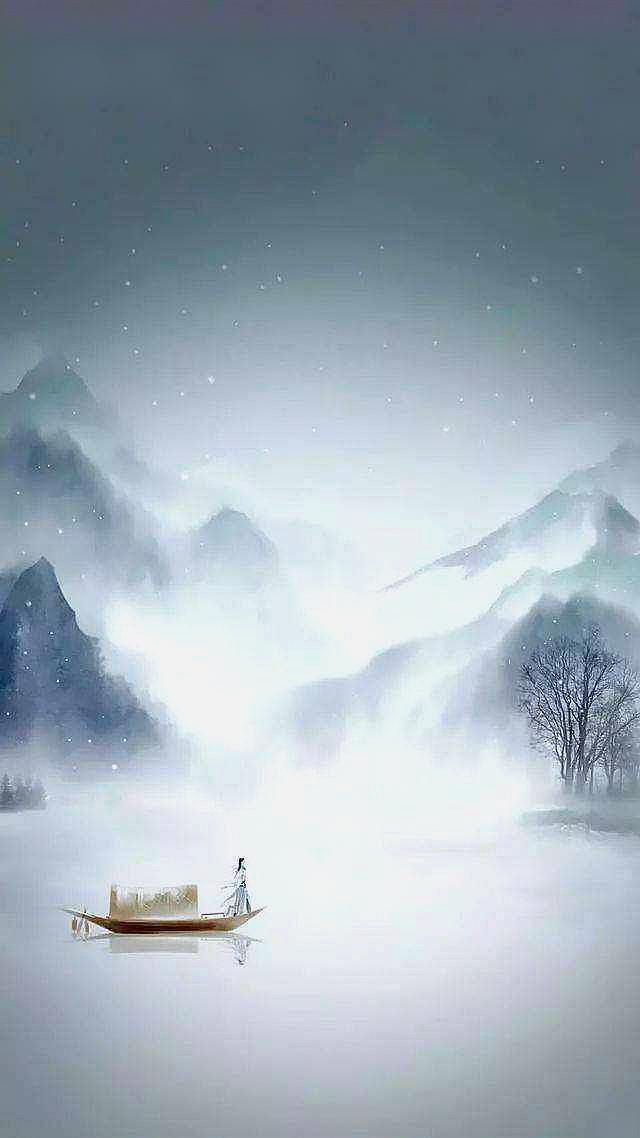 唯美古风壁纸 | 纵使晴明无雨色,入云深处亦沾衣