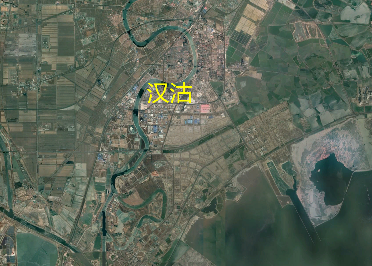 汉沽地图高清图片