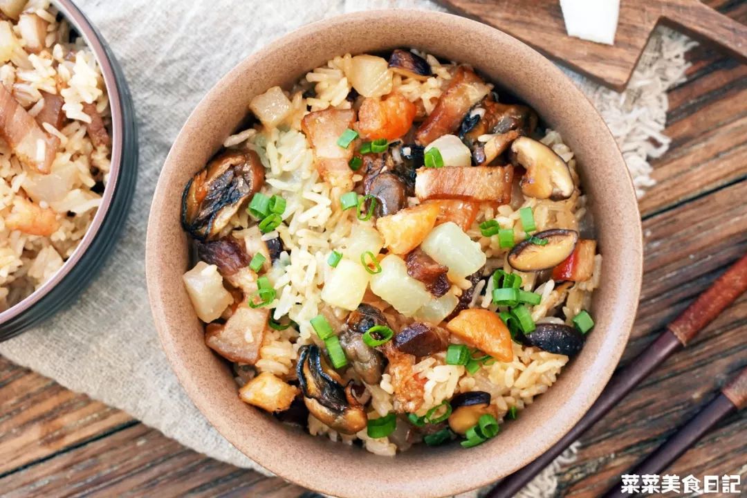 《舌尖》同款泉州萝卜饭,鲜香营养,电饭煲就能做,我家一天一锅