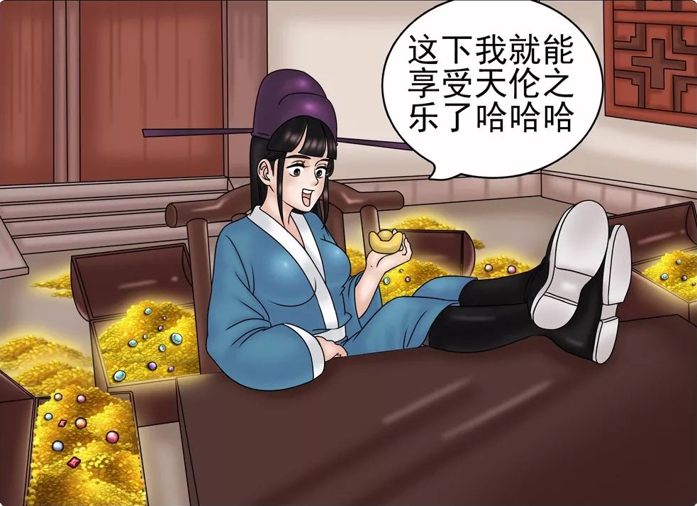 老杜漫画:想要生活过得去,总该有点绿,绝世美女也会被变绿?