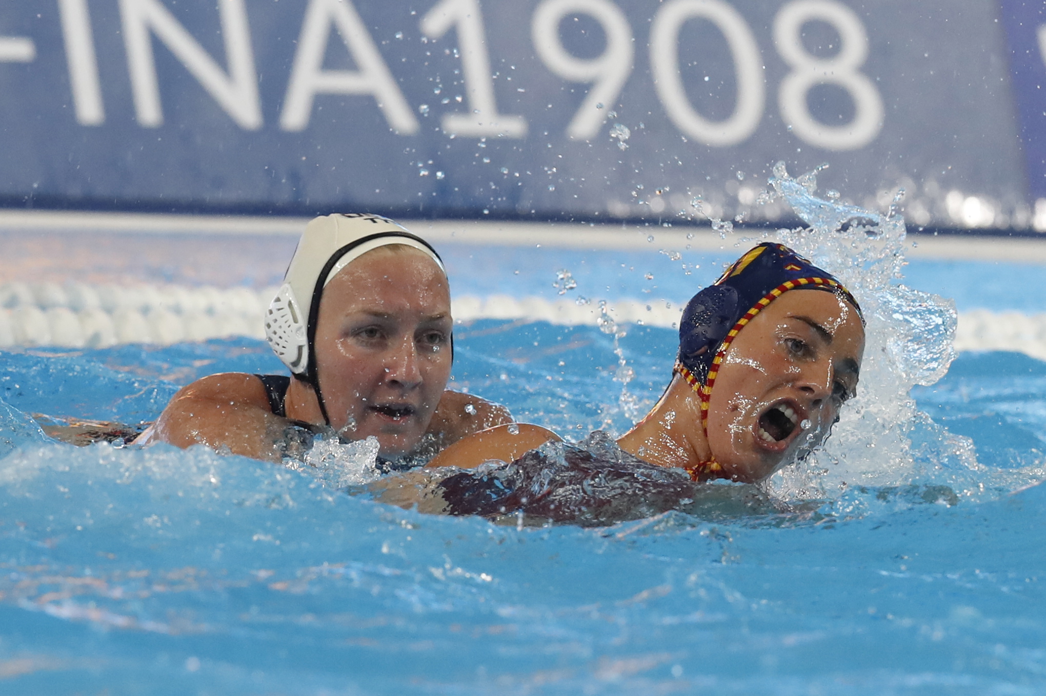 游泳世锦赛——女子水球:美国队夺冠(1)