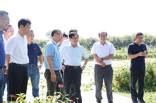 施根宝到吴兴区开展现代农业产业园专题调研