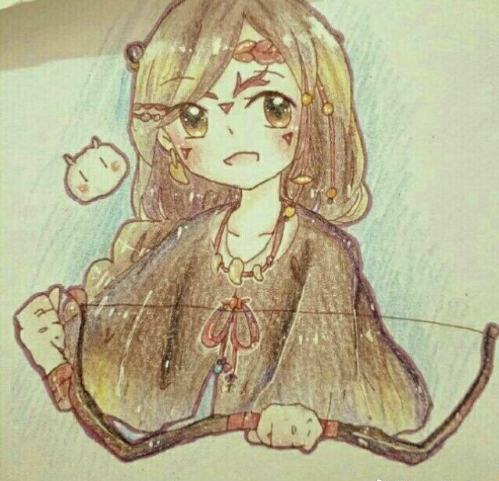 熊出没中纳雅不愧是第一大美女!因为网友随手画的纳雅都那么惊艳