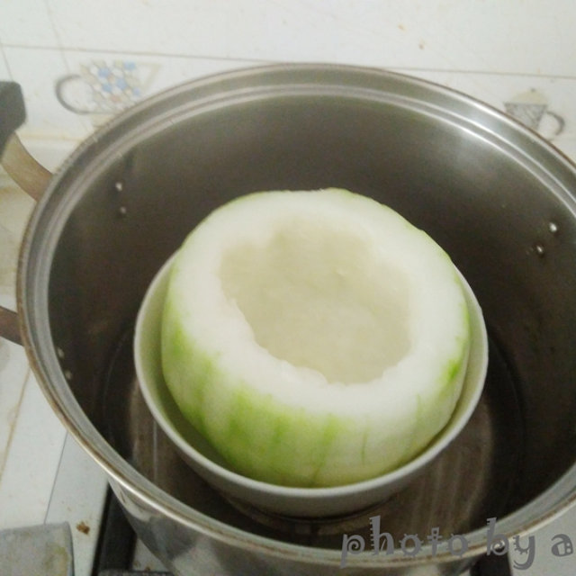 冬瓜盅的做法,口味鲜美,营养丰富解腻解酒!