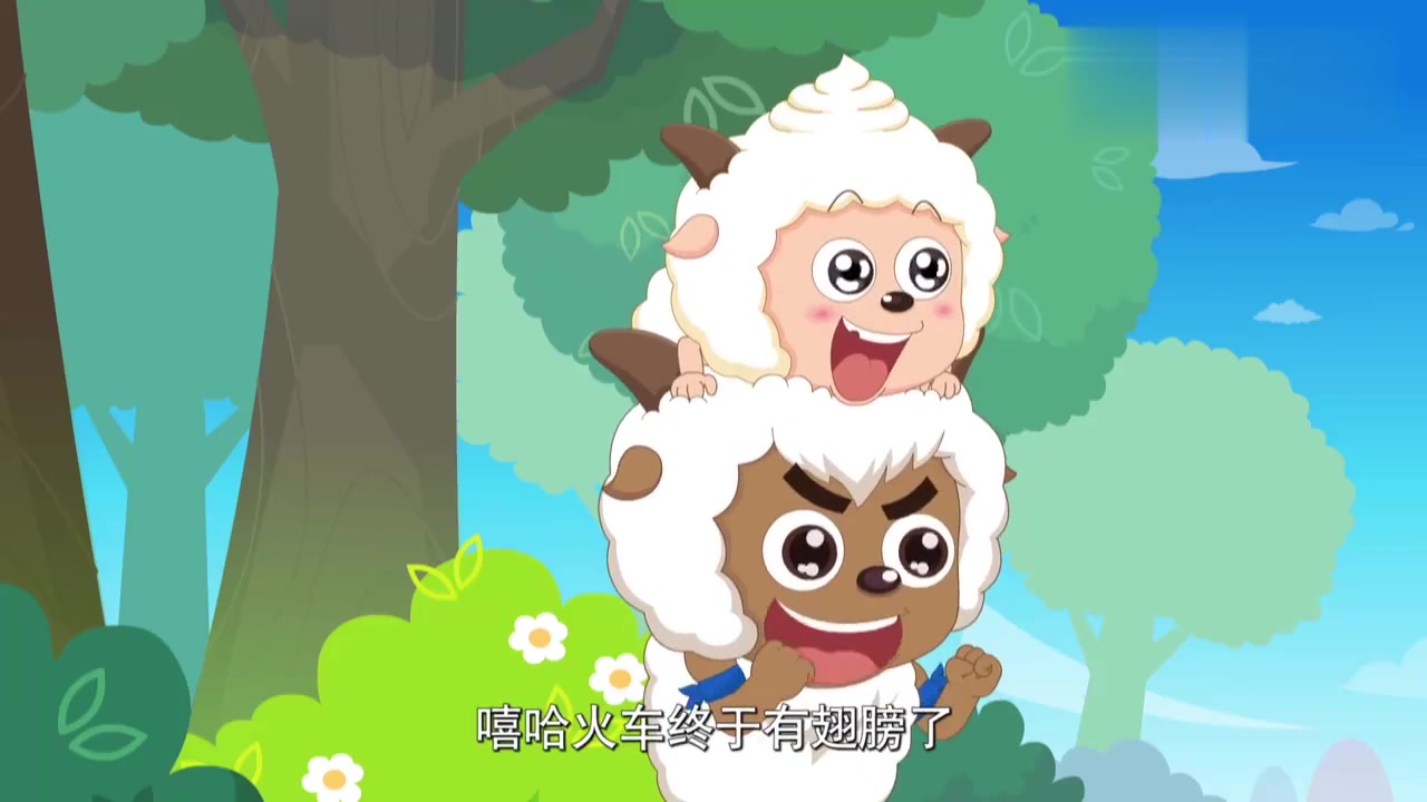 动漫壁纸:嘻哈火车终于有翅膀了,那我们就出发吧!