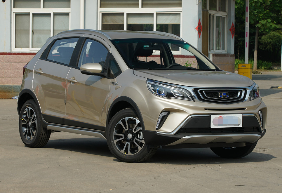 造型青春的吉利-远景x3,外观霸气气场十足,年轻人都喜欢