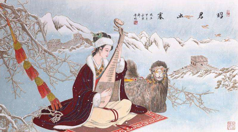 王昭君被迫和亲,嫁父子二人命运太悲惨?其实匈奴人挽救了她