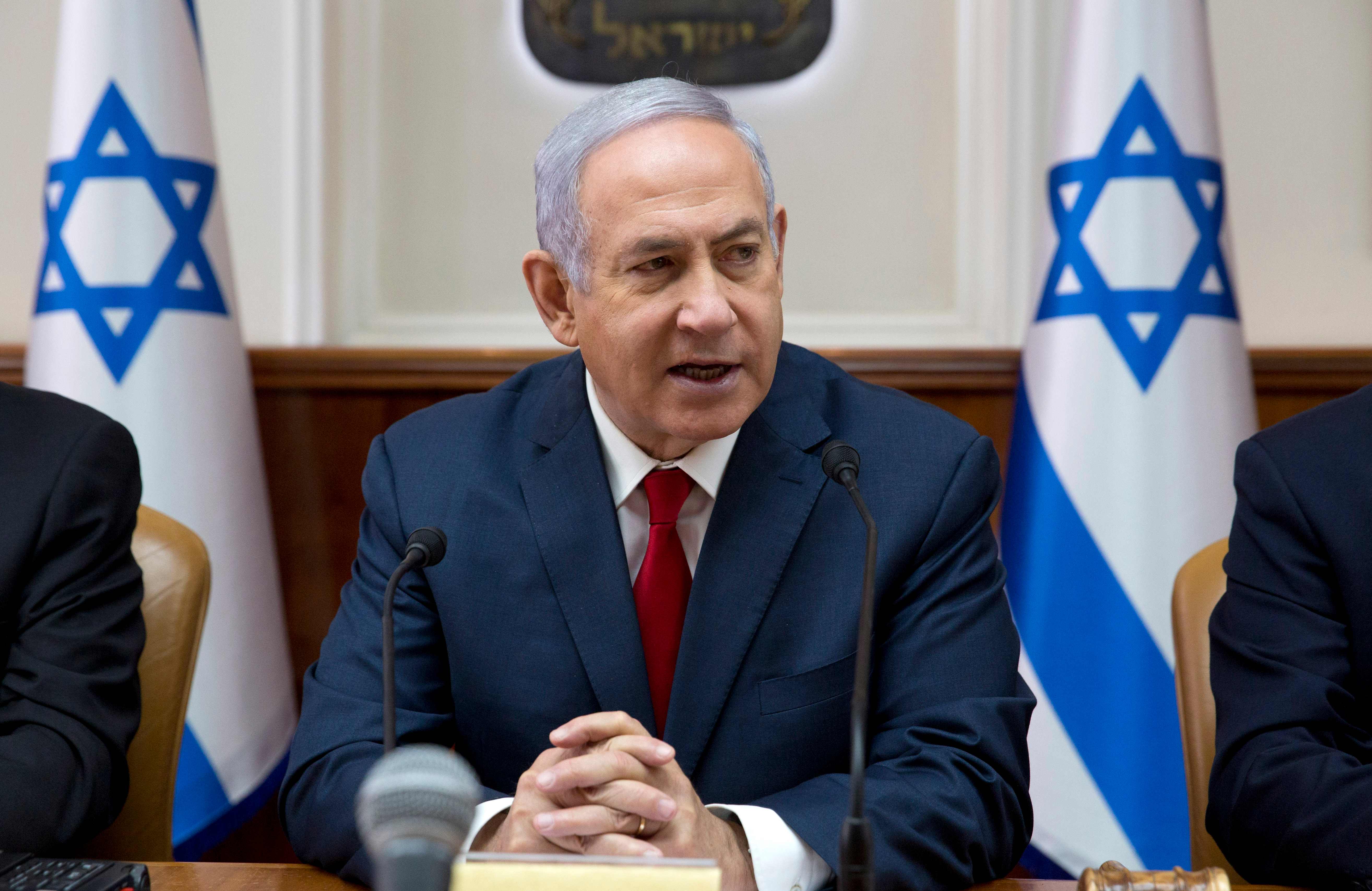 以色列总理内塔尼亚胡任命代理外交部长(2)
