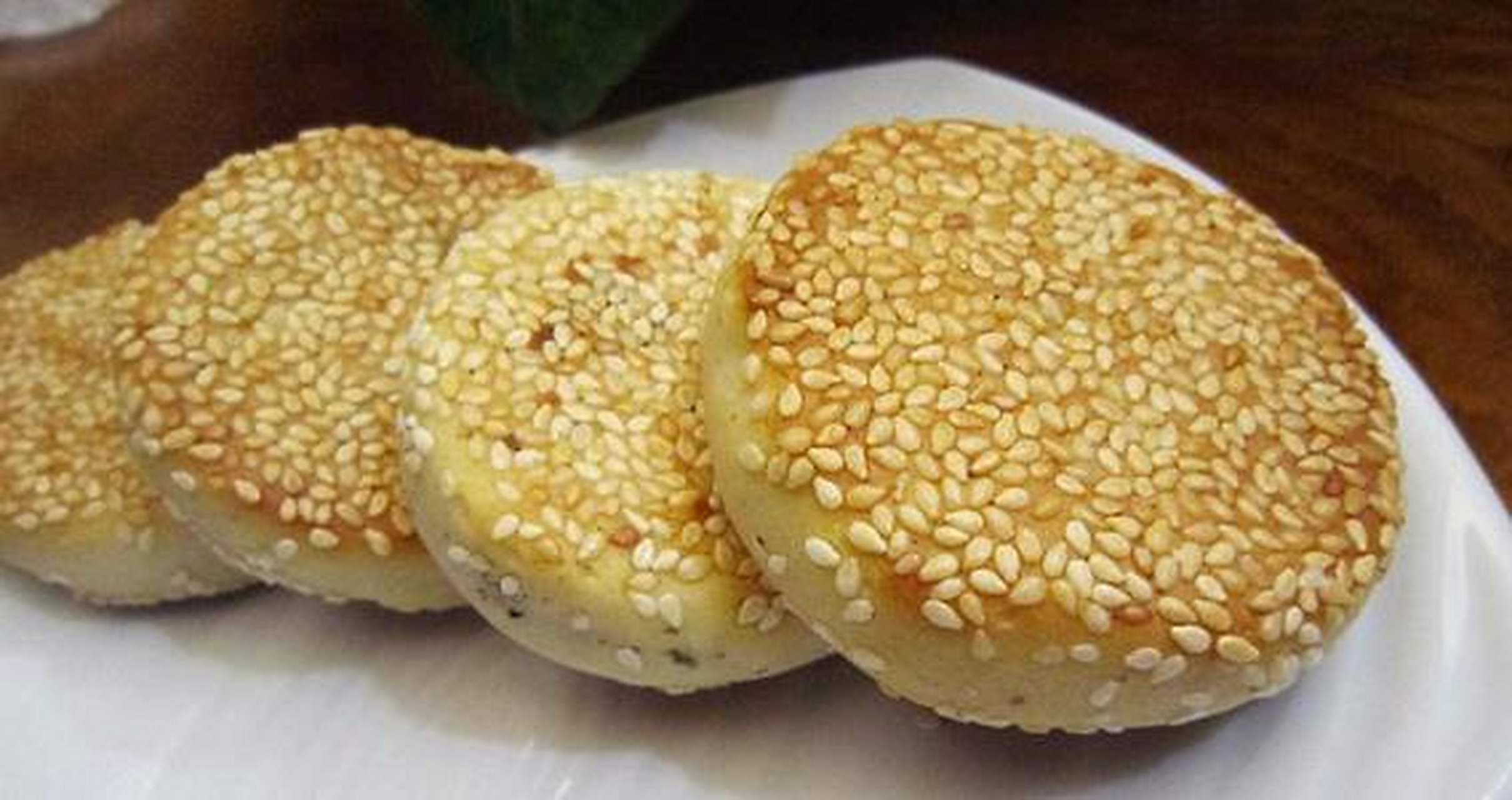 百城百味#说在咸阳买到饼象不象长安辅兴坊的胡麻饼.