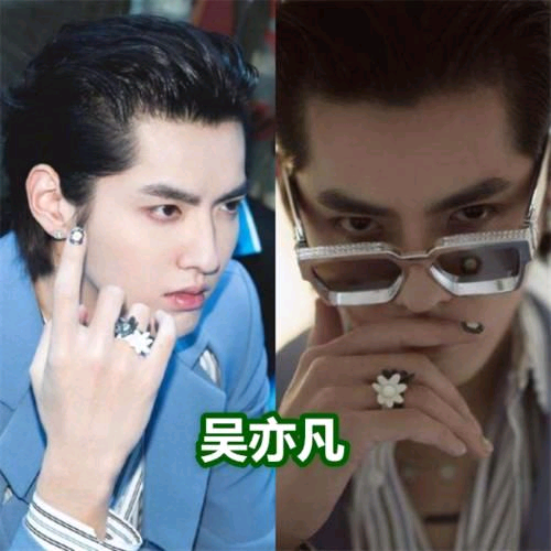 吴亦凡的美甲,戳爷的美甲,周震南的美甲,权志龙:想牵哥哥的手