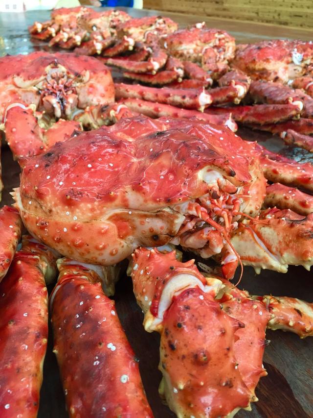 深夜放毒:最好吃的蟹——白水煮阿拉斯加帝王蟹