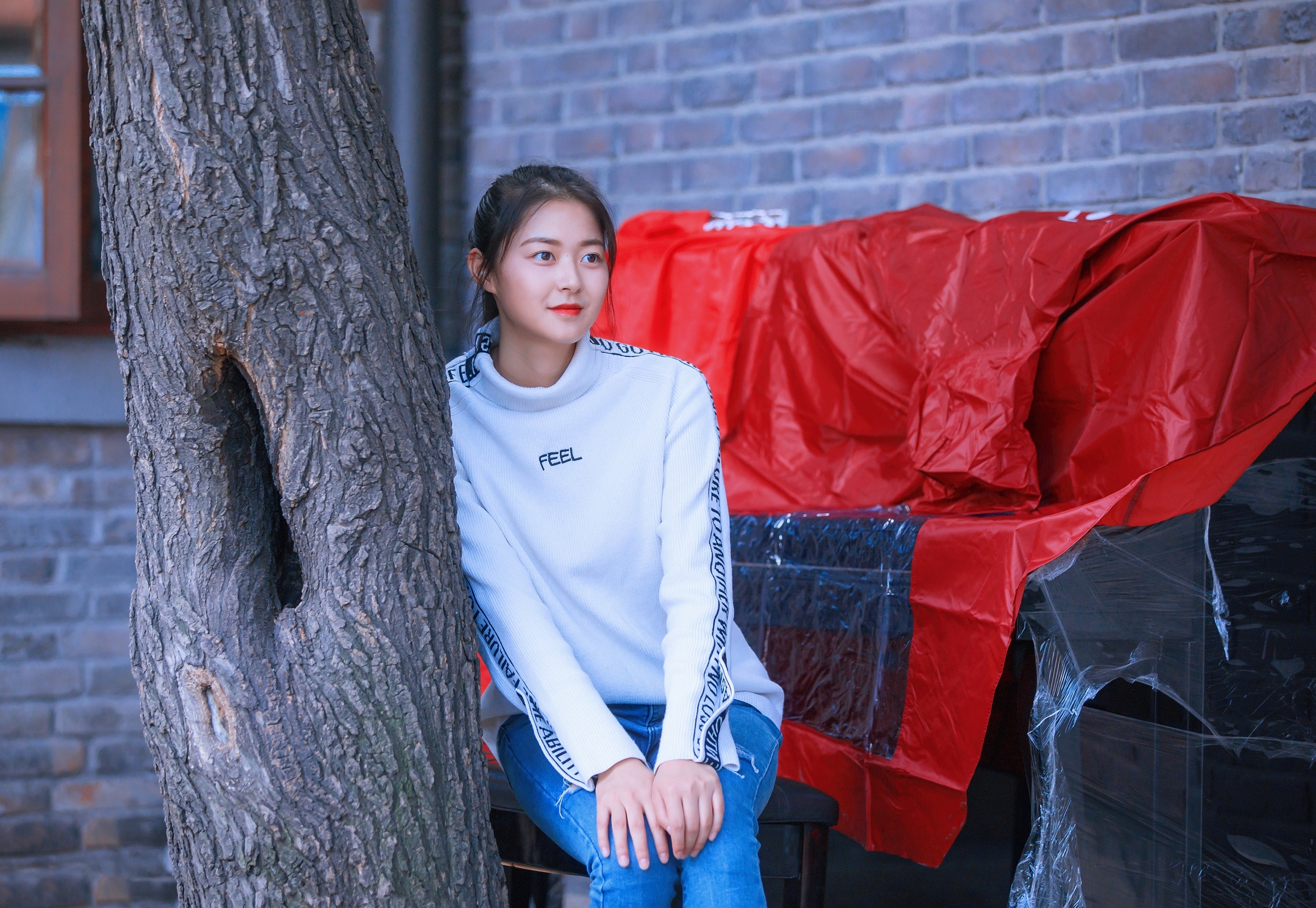 人像摄影 初秋的午后,漂亮的姐姐