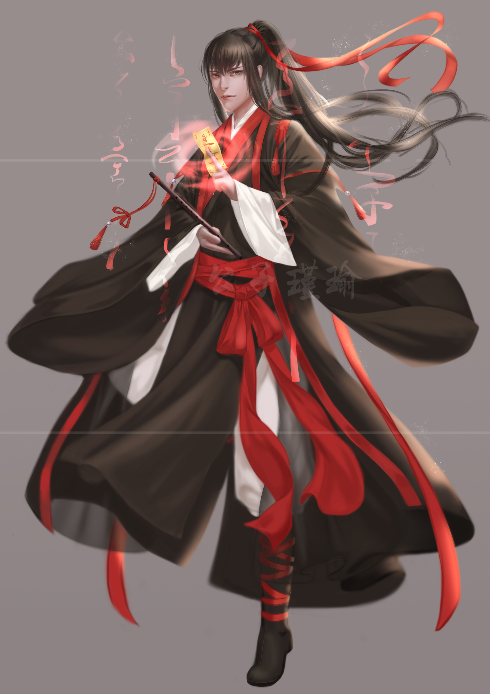 《魔道祖师》光影交错的全身图,师姐温柔可亲,宋岚气质出众!