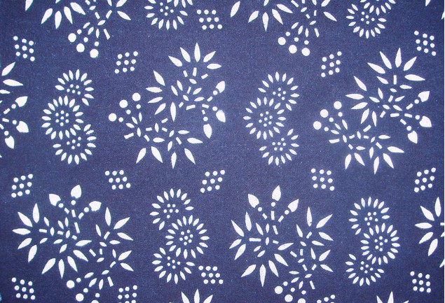 手工diy:分享50款蓝印花布图案,越久越迷人的蓝印花布