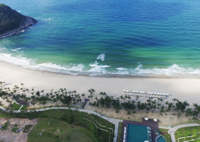 旅游:广东阳江海陵岛北洛秘境100米天际泳池,旅游是种享受