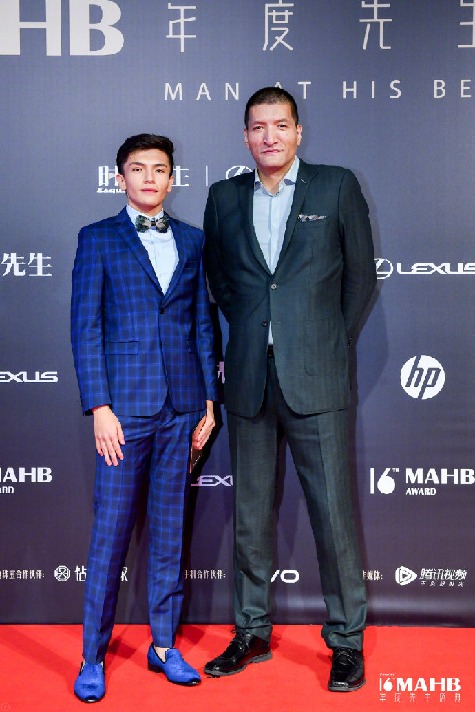 mahb时尚先生盛典红毯瞬间——巴特尔,巴恩泽