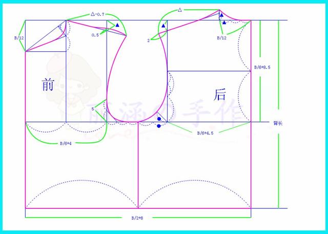 男装文化式上衣原型