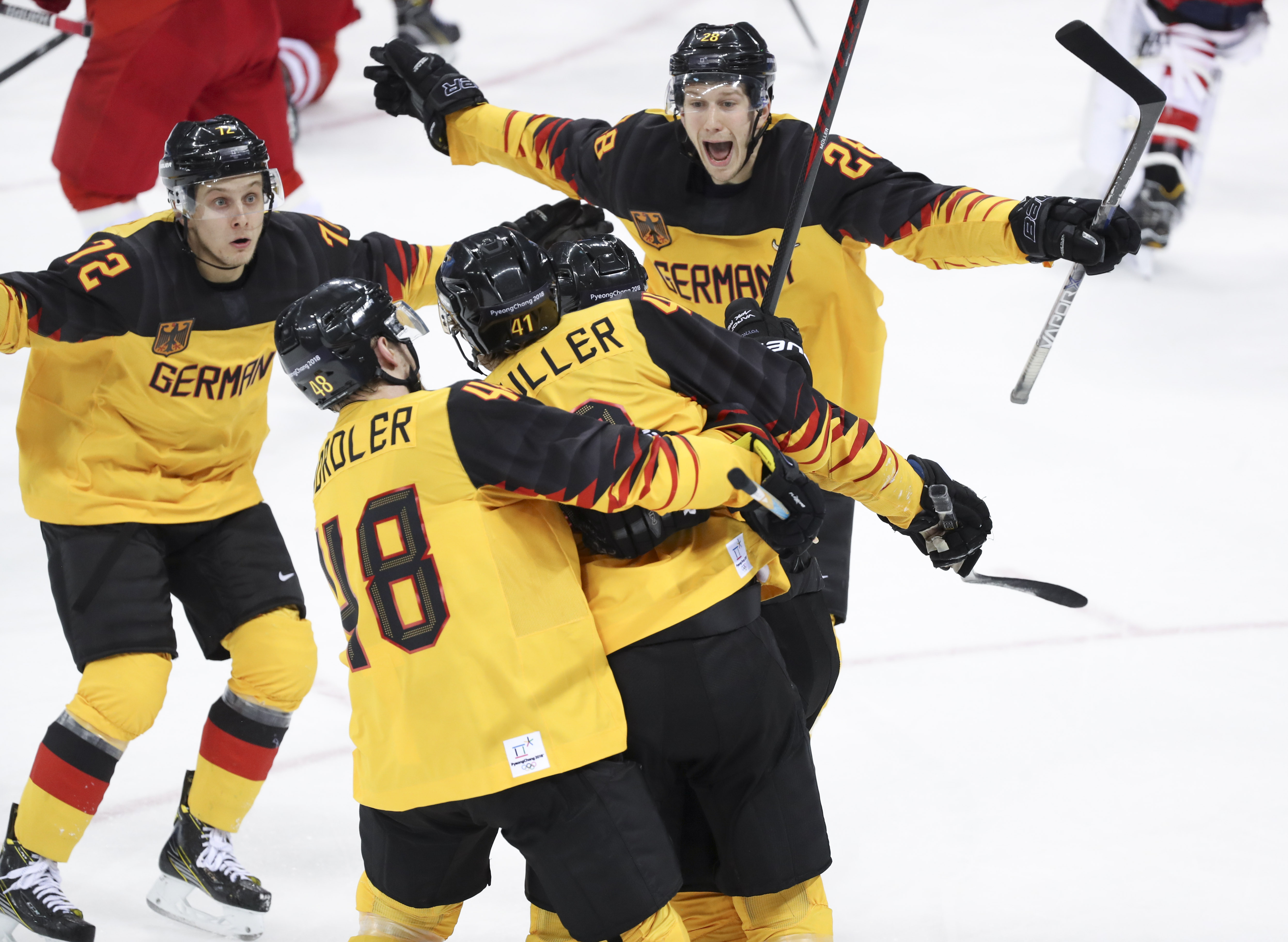 (冬奥会)(26)冰球——男子决赛:俄罗斯奥林匹克选手夺冠