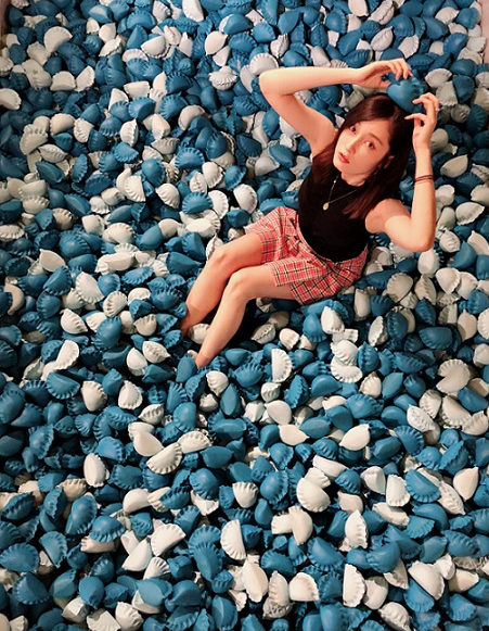 徐晓璐晒美照,清爽灵动少女感十足.