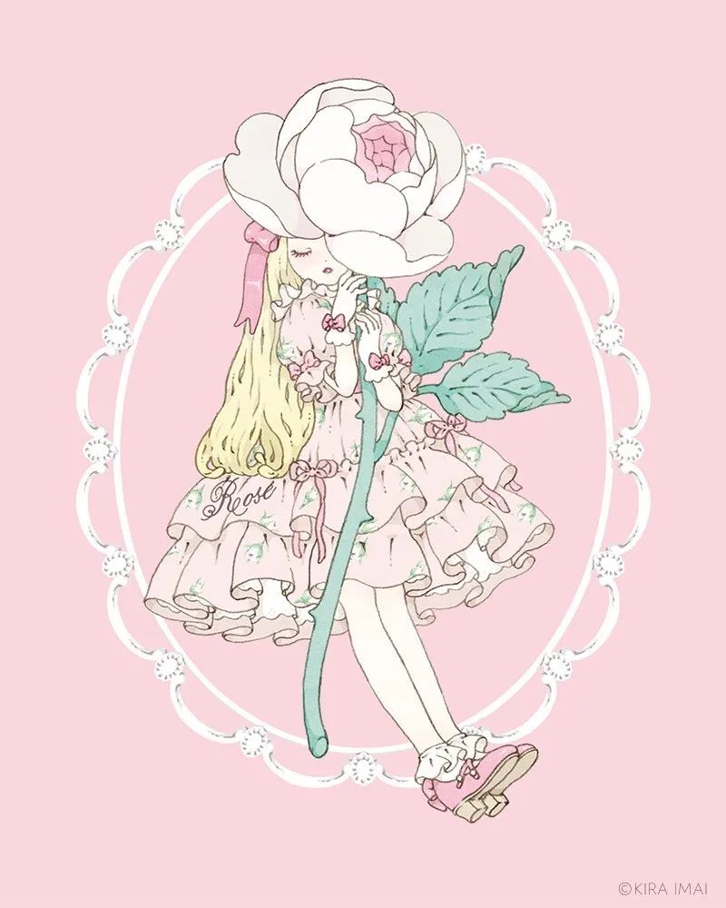 甜甜的洛丽塔小裙子怎么画?一波少女心满满的服饰立绘素材码好