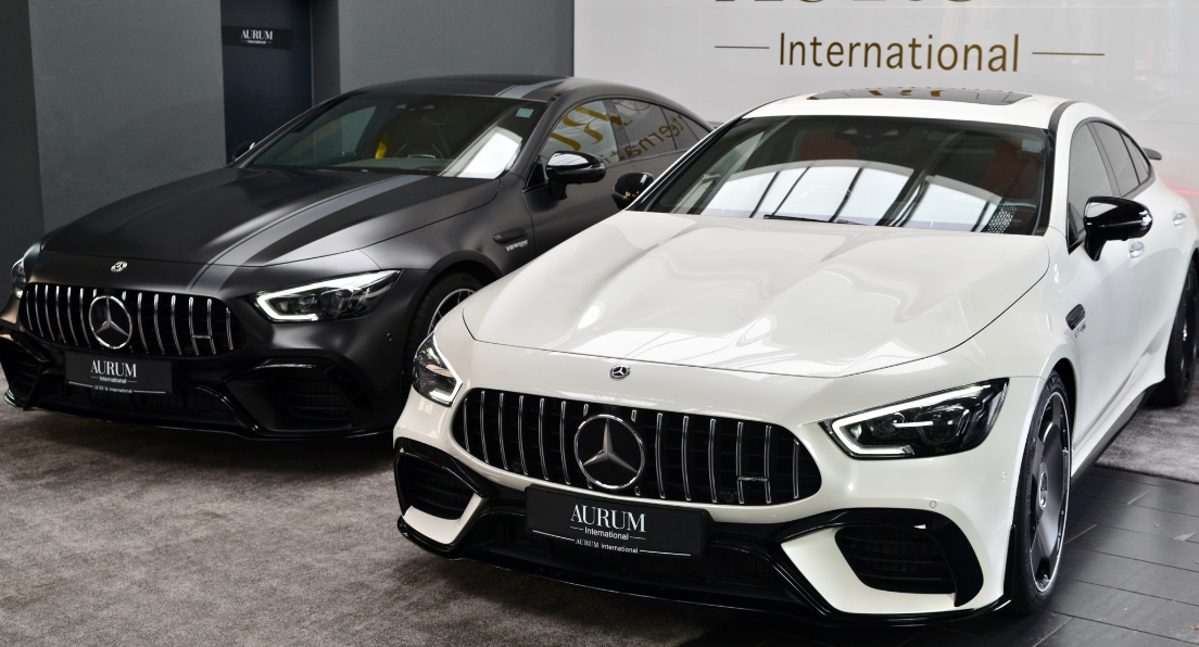 全新奔驰amg gt63s白色车身 转载自百家号作者:摄影靓图