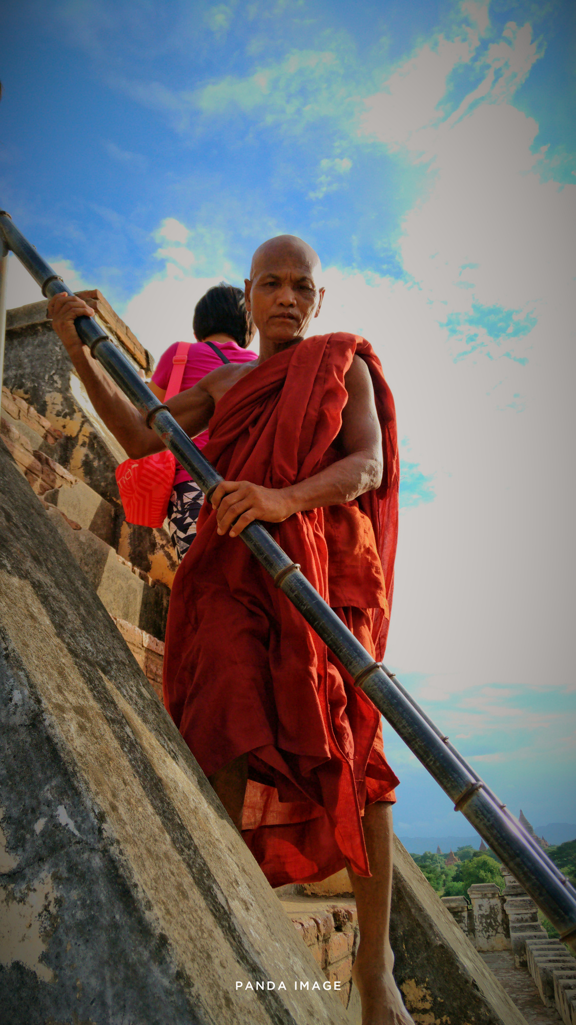 缅甸佛国 蒲甘僧侣