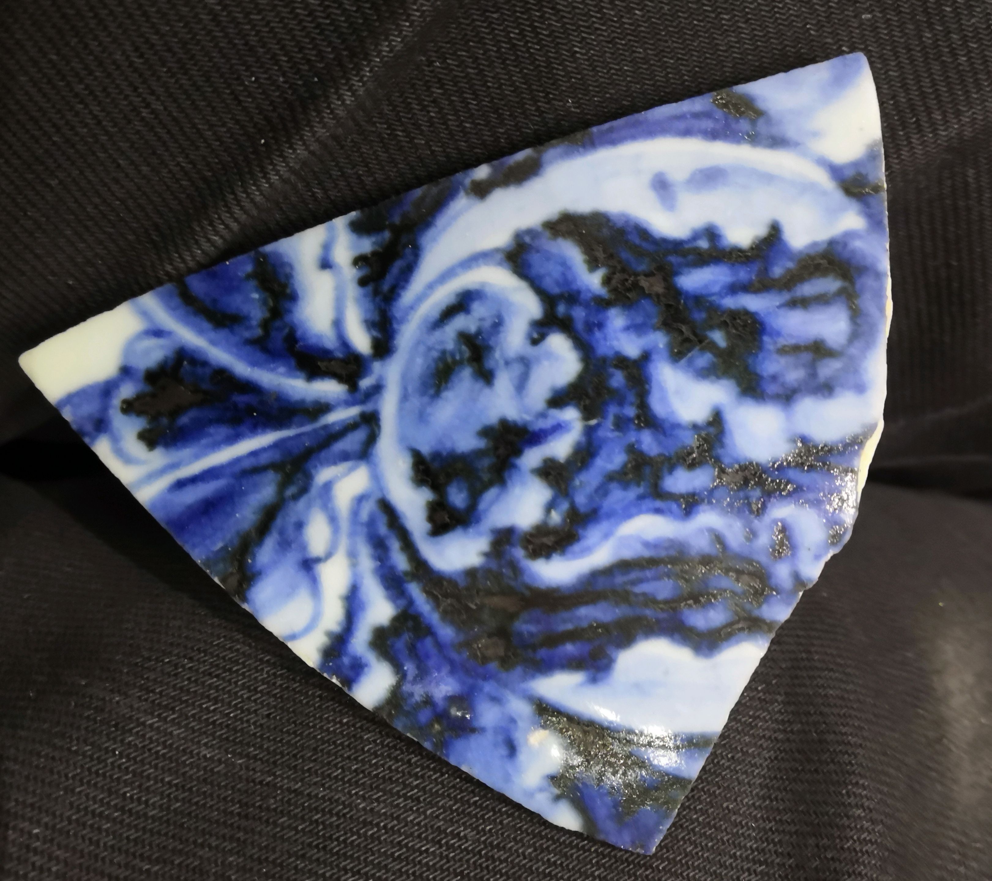 宣德青花瓷片珍赏