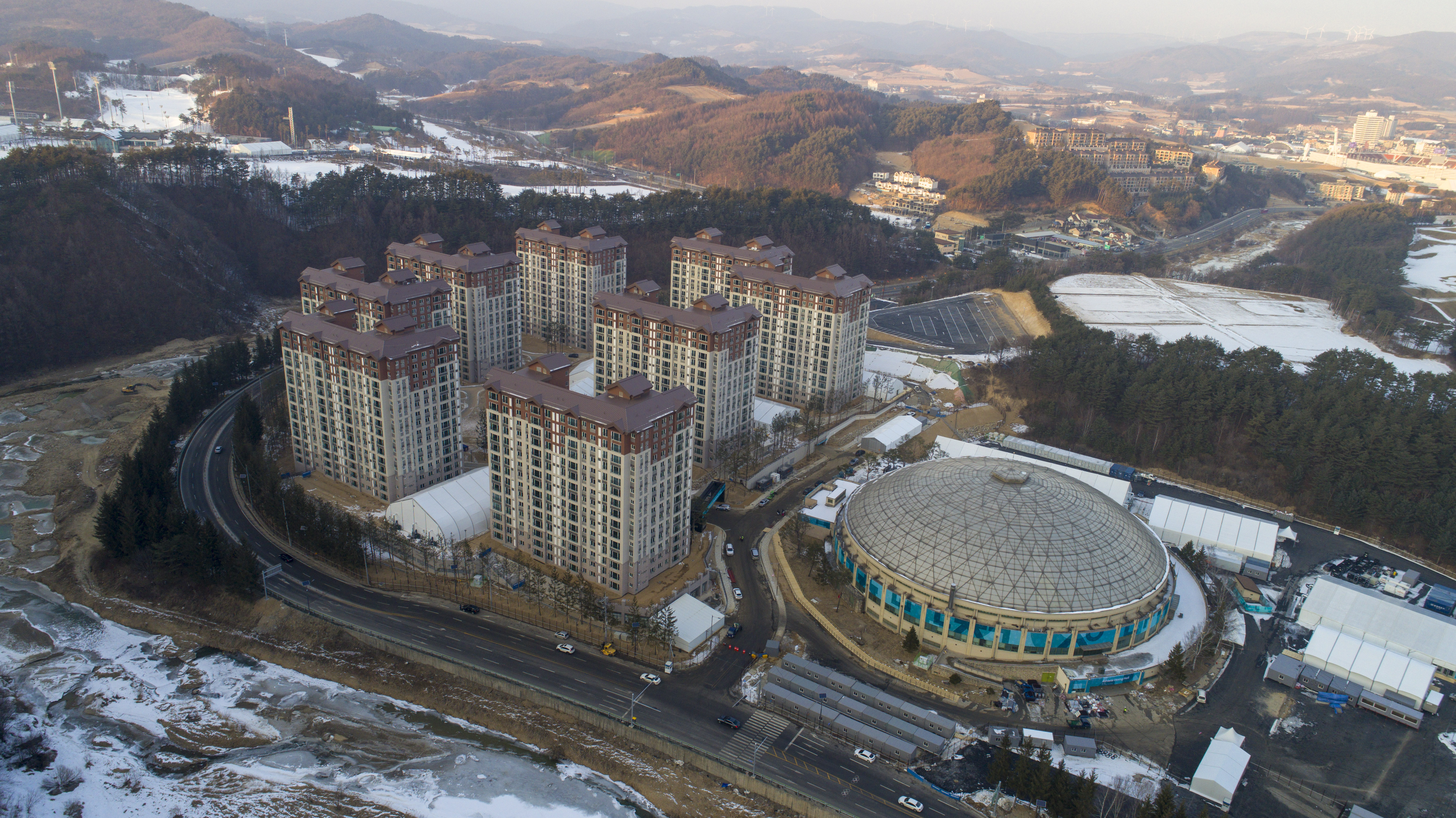 平昌冬奥会主场馆图片