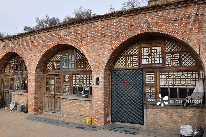 山西吕梁:坪头乡冬日乡村景致醉人