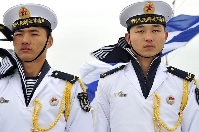中国人民海军制服图片