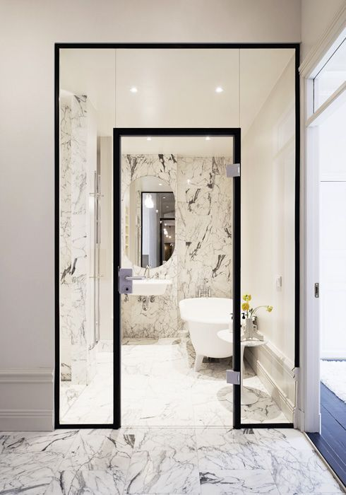 当玻璃遇上门,会是什么效果呢