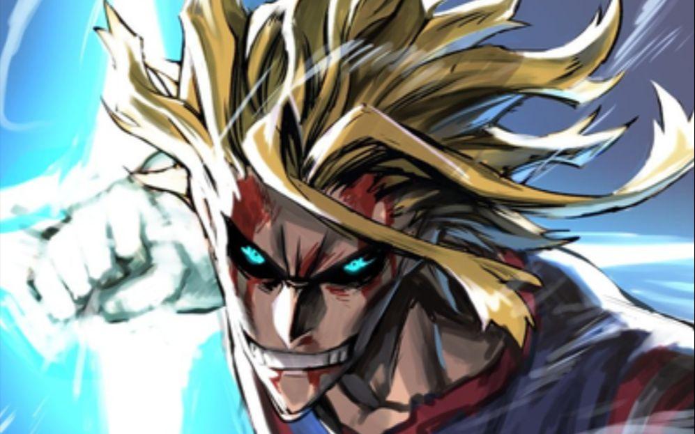 热血的欧尔麦特经典支援名场面 已经没事了,要问为什么因为我来了