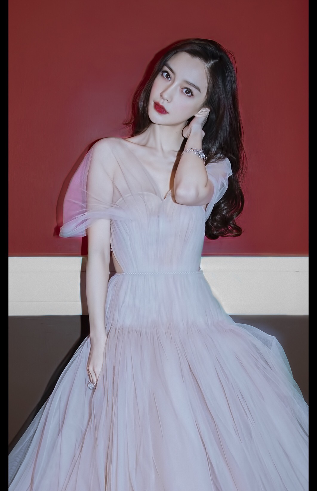 angelababy红毯造型