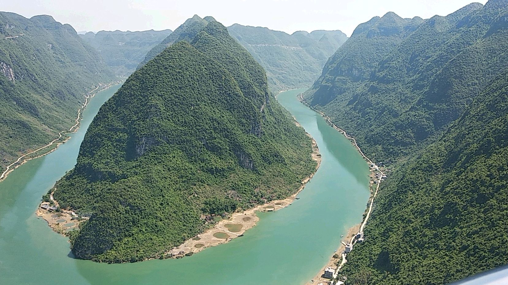 东兰天下第一湾,奇景奇观