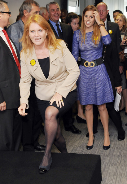 莎拉·弗格森在碧翠丝公主八岁的时候,就开始让她节食!