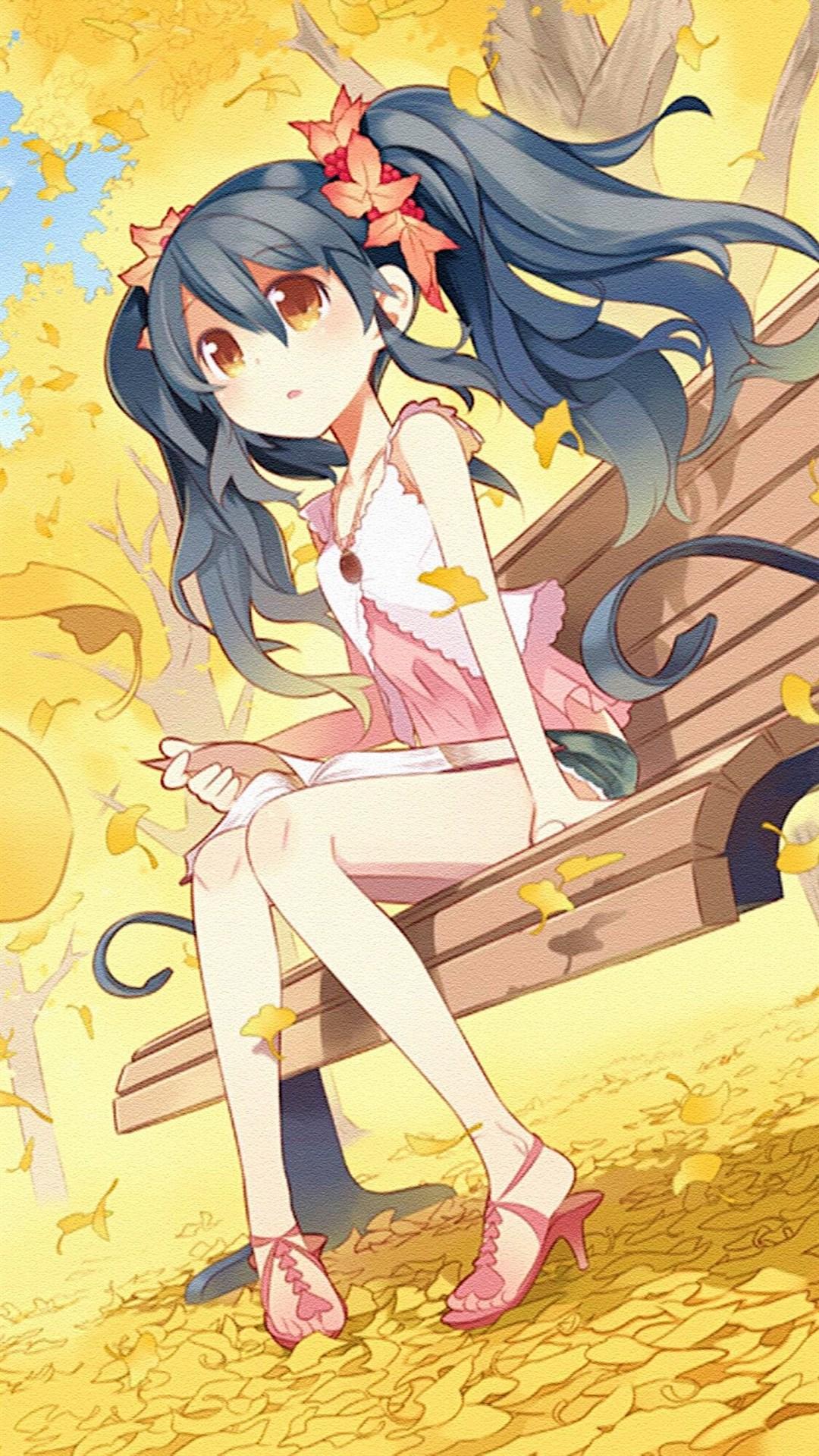 阳光清新系列壁纸:二次元小姐姐,小萝莉,小迷妹等你抱走