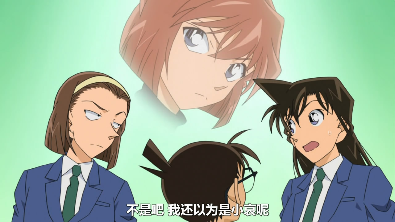 名侦探柯南:柯南被问喜欢步美还是灰原哀,心里偷偷回答真可爱!