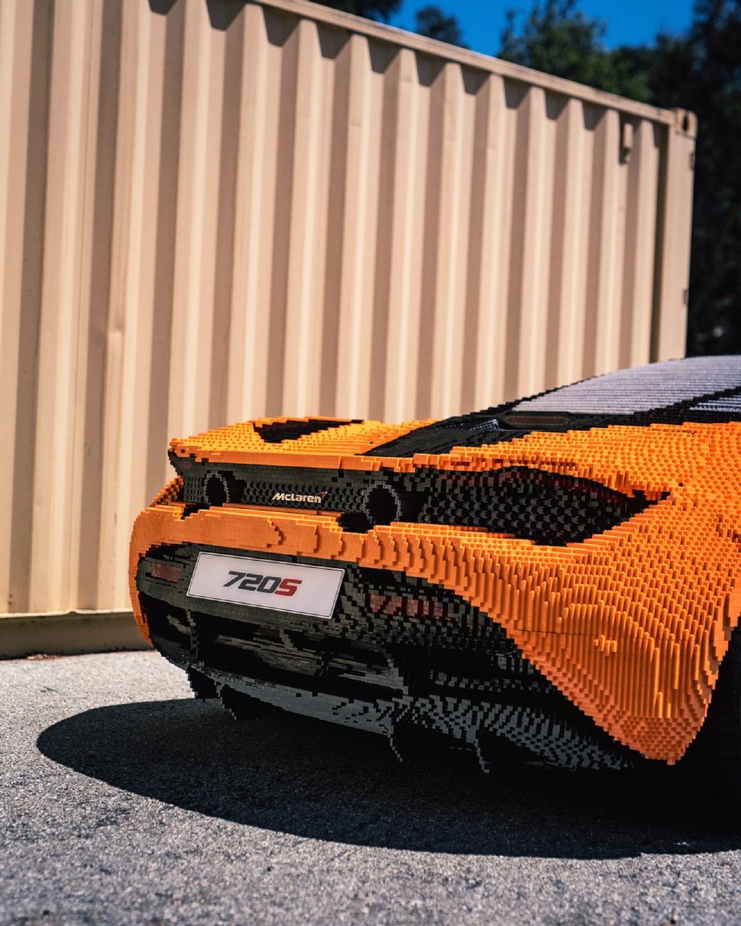 乐高版迈凯伦720s,无所不能的乐高,专业!