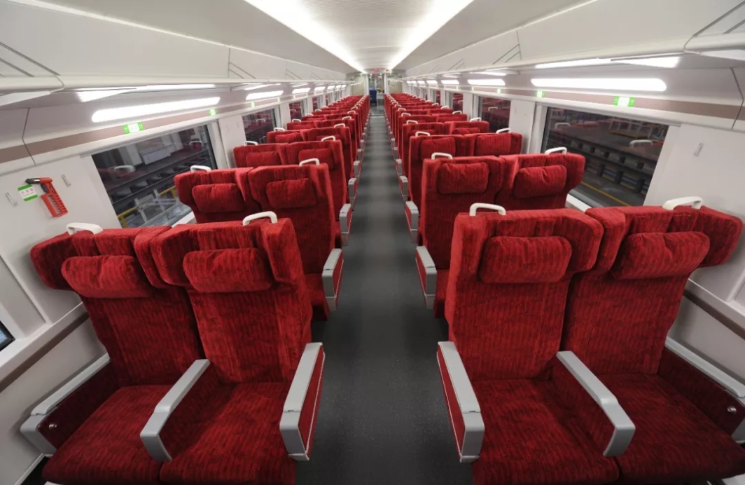 快看|时速250公里cj2型城际动车获制造许可