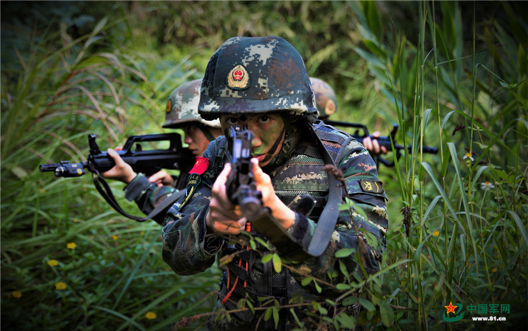密林奇袭!直击武警特战队员捕歼战斗现场