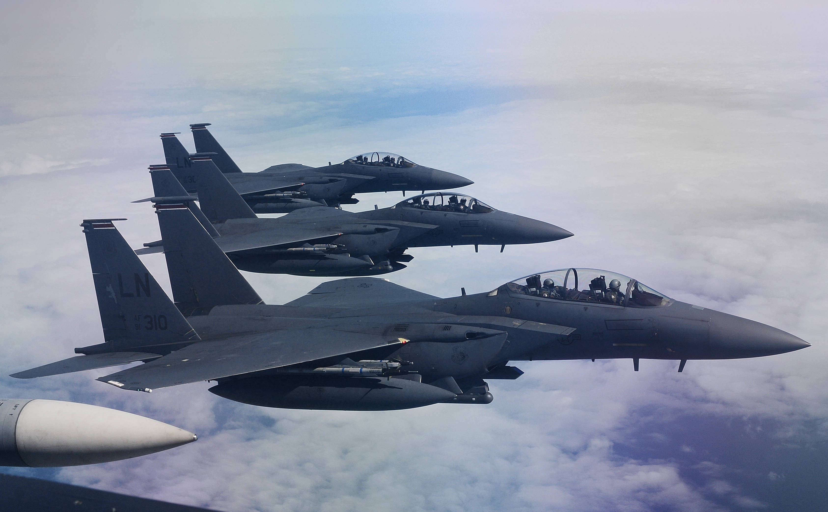 美国空军f-15战斗机