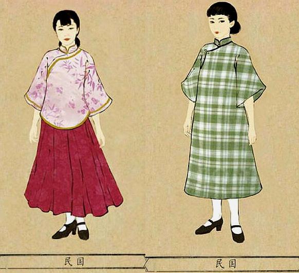 我国古代女子服饰变迁史