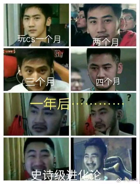 csgo玩家的史诗级进化论