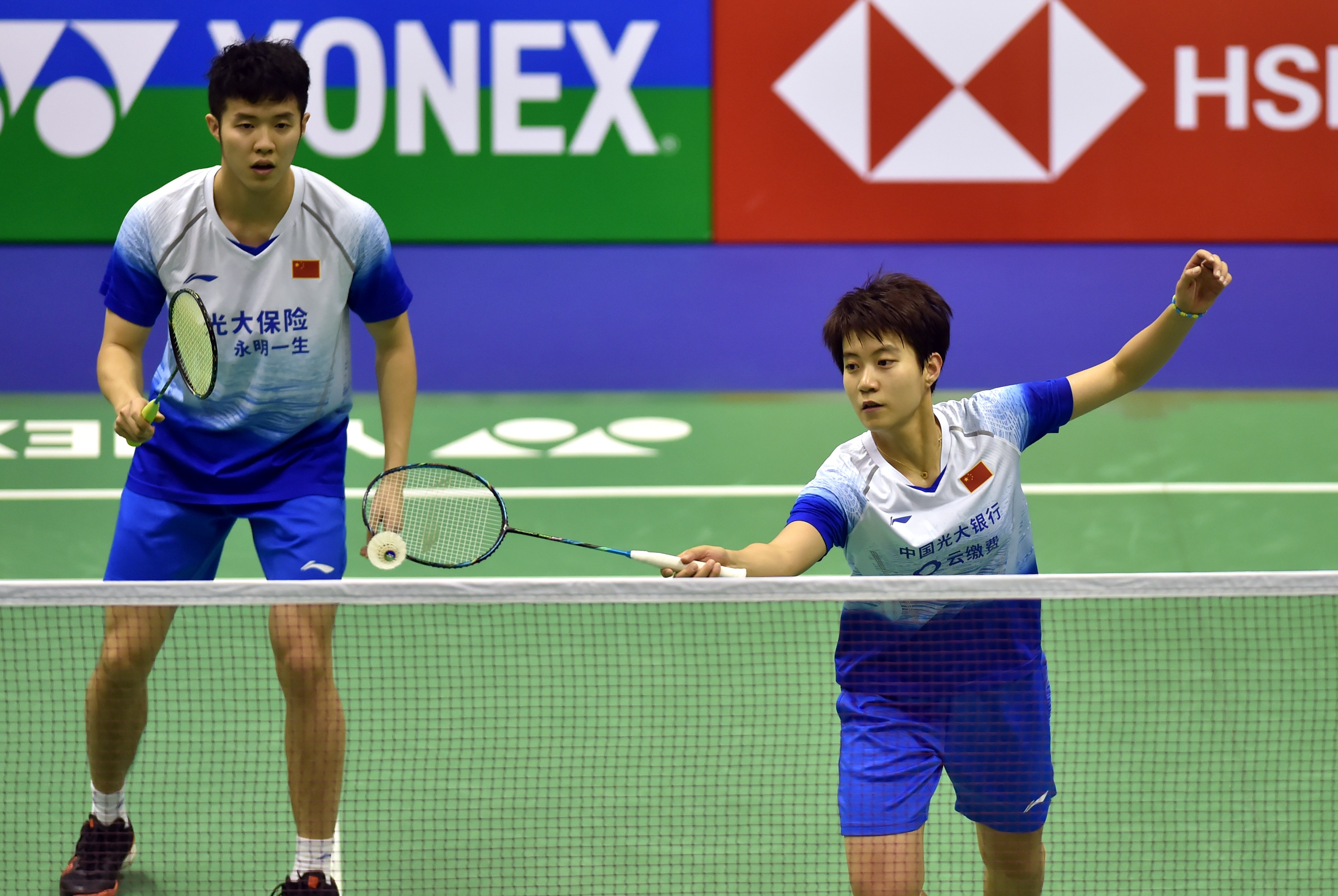 羽毛球——香港公开赛:何济霆/杜玥首轮晋级(3)