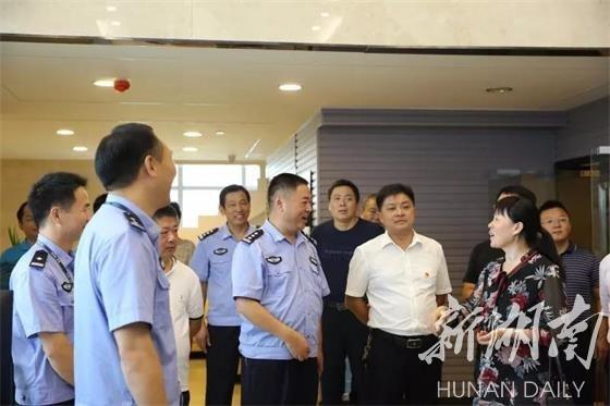 吴淑元视察调研慈利公安工作