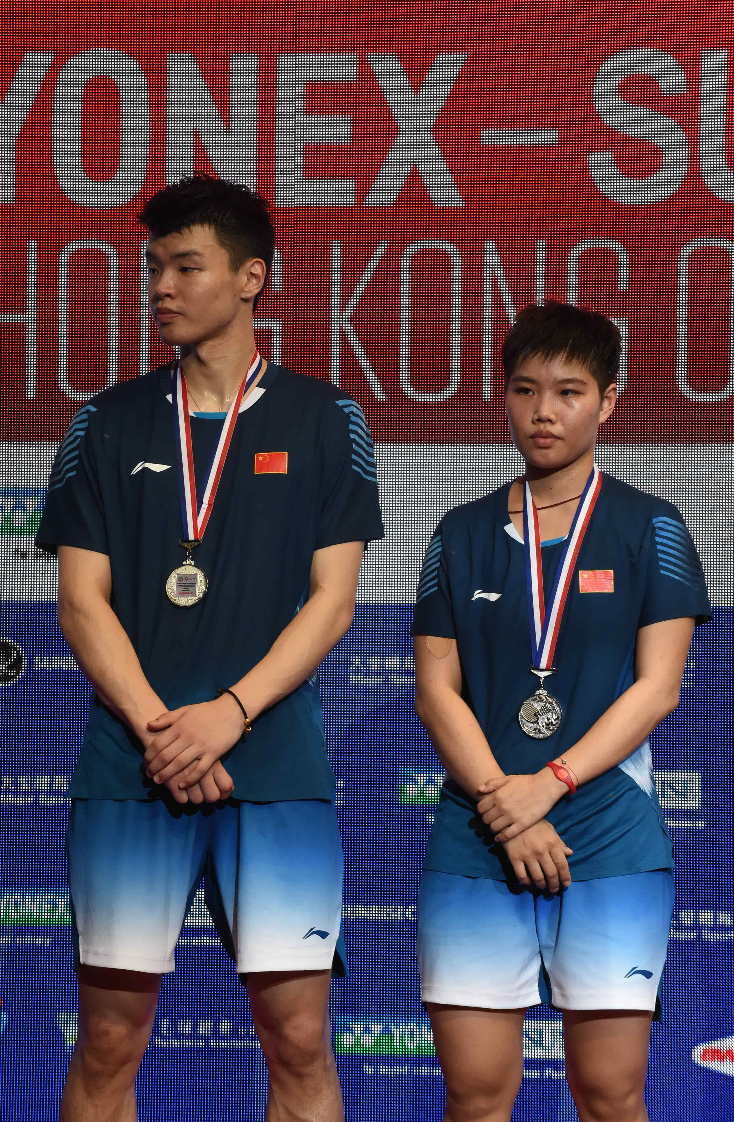 羽毛球——香港公开赛:王懿律/黄东萍获混双亚军