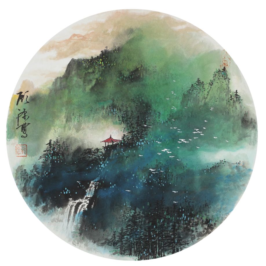 画家顾源作品欣赏