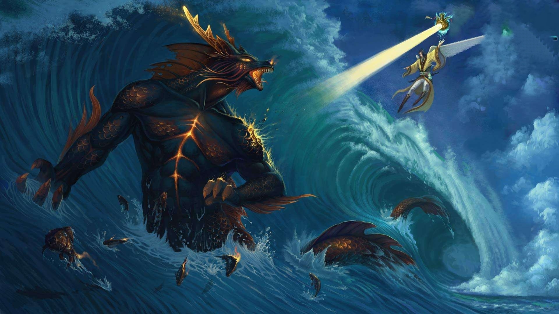 《凡人修仙传仙界篇》:金童噬曲鳞进阶大罗,韩立遭仙符被迫斩尸