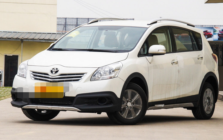 丰田逸致1.8l自动跨界版,造型非常新颖,车型显得沉稳!